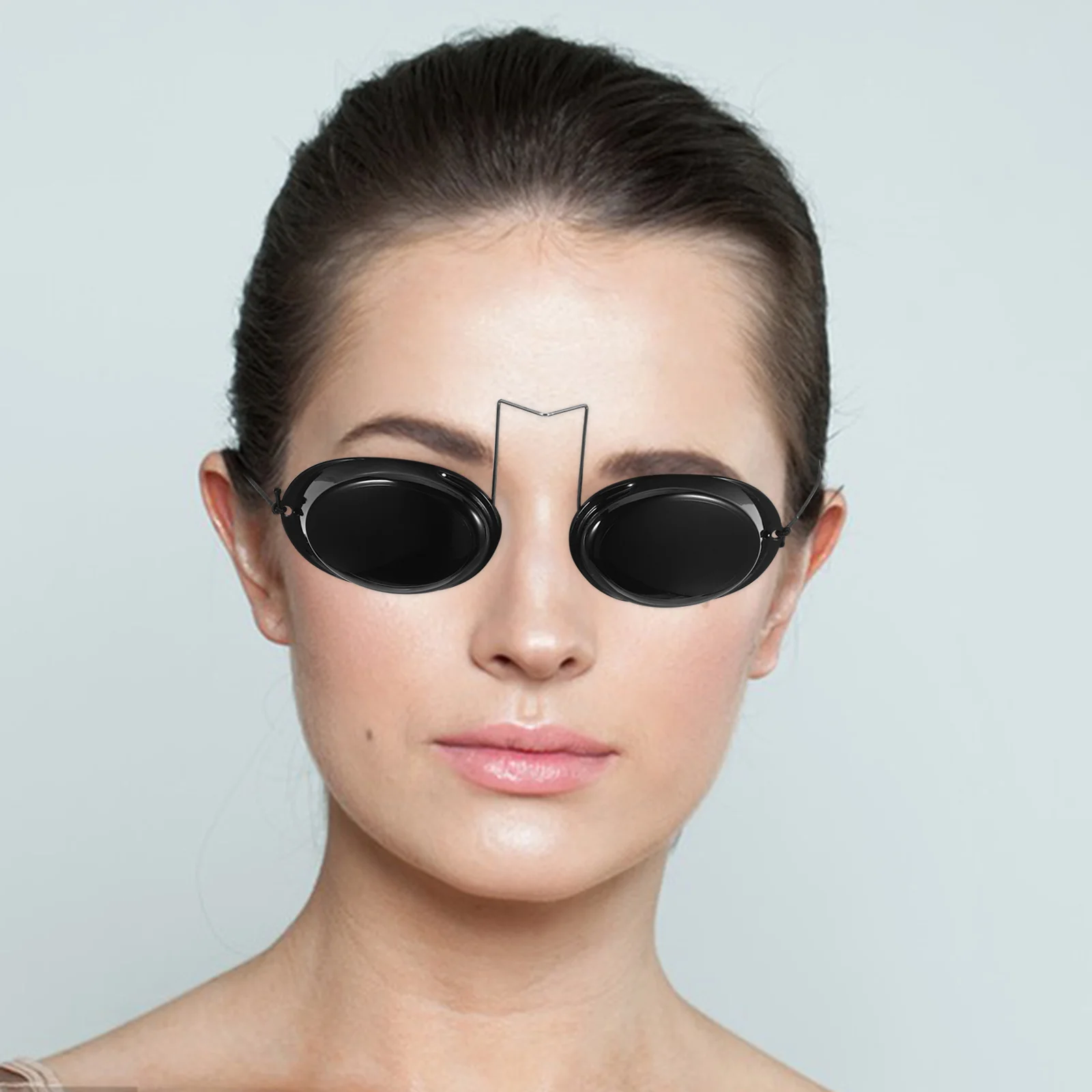 Masker Mata Peremajaan Kecantikan Kacamata Berjemur Praktis Kacamata Pelindung Mata