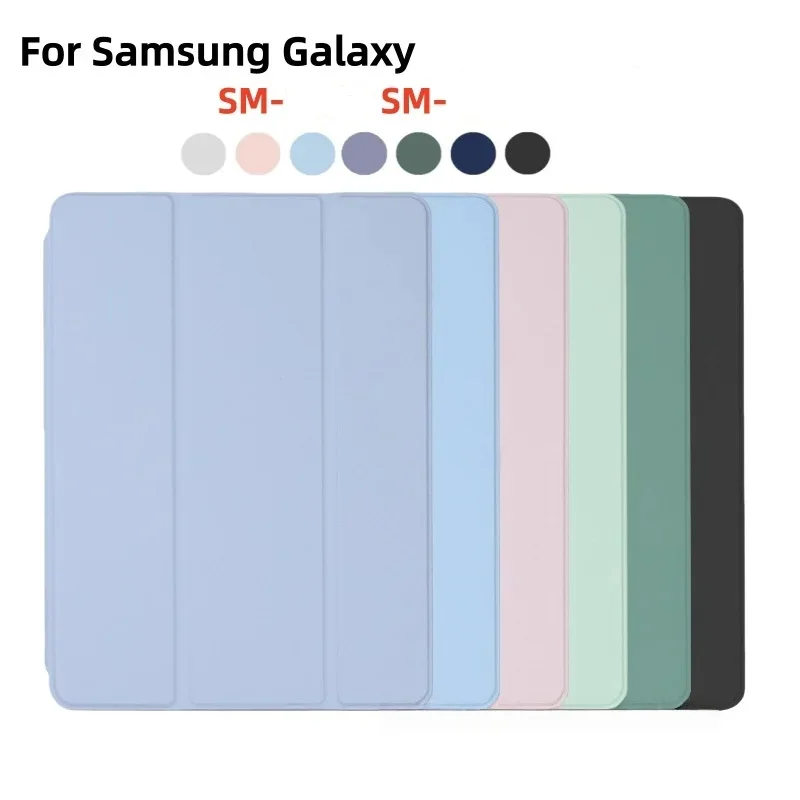 

Soft Case For Samsung Galaxy Tab A8 10.5 X200 A7 T500 Lite t220 T290 S8 X700 S7 T870 S6Lite A9 X110 A11 X230 S11 S10FE StandHold