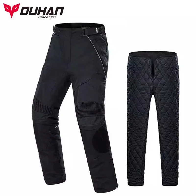 

Winter Warm Men Duhan Motocross Motorcycle Riding Pants Windproof Anti Drop Rainproof Knight Equipment Motorbike Pant Trousers