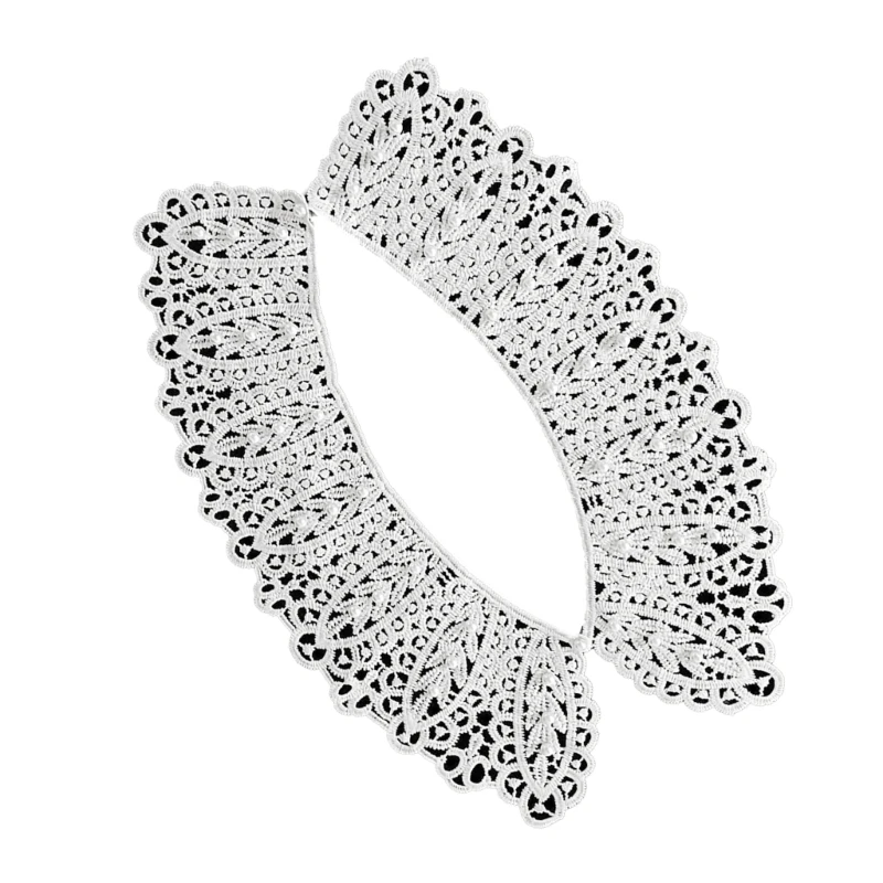 Colar renda poliéster pérolas decoração colar feminino colar renda sofisticado