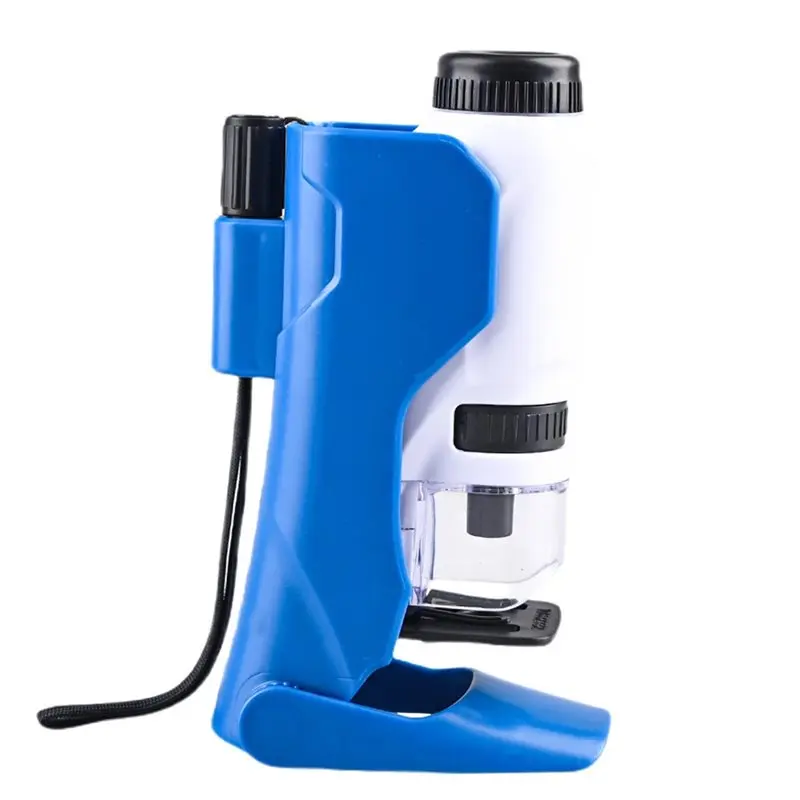 EYFL-Mini Microscope Science Handheld Microscope Kit 60X-180X Magnification Microscope