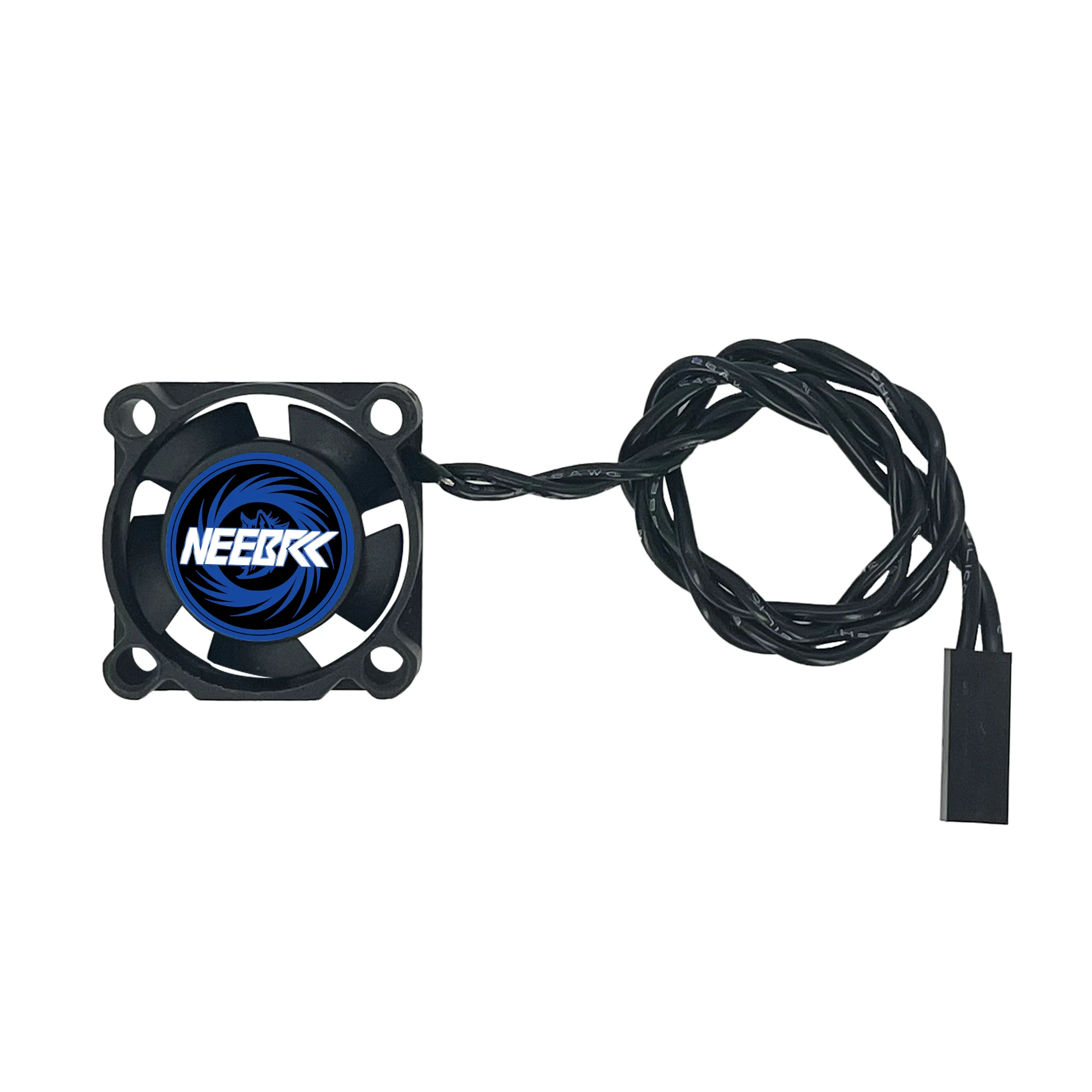 NEEBRC 25/30/35/40/45/50mm RC Fan Cooling Heatsink Fan High Wind Rapid 10000-30000RPM 5V-12V JST Plug for 28/36/42mm Motor ESC image 3