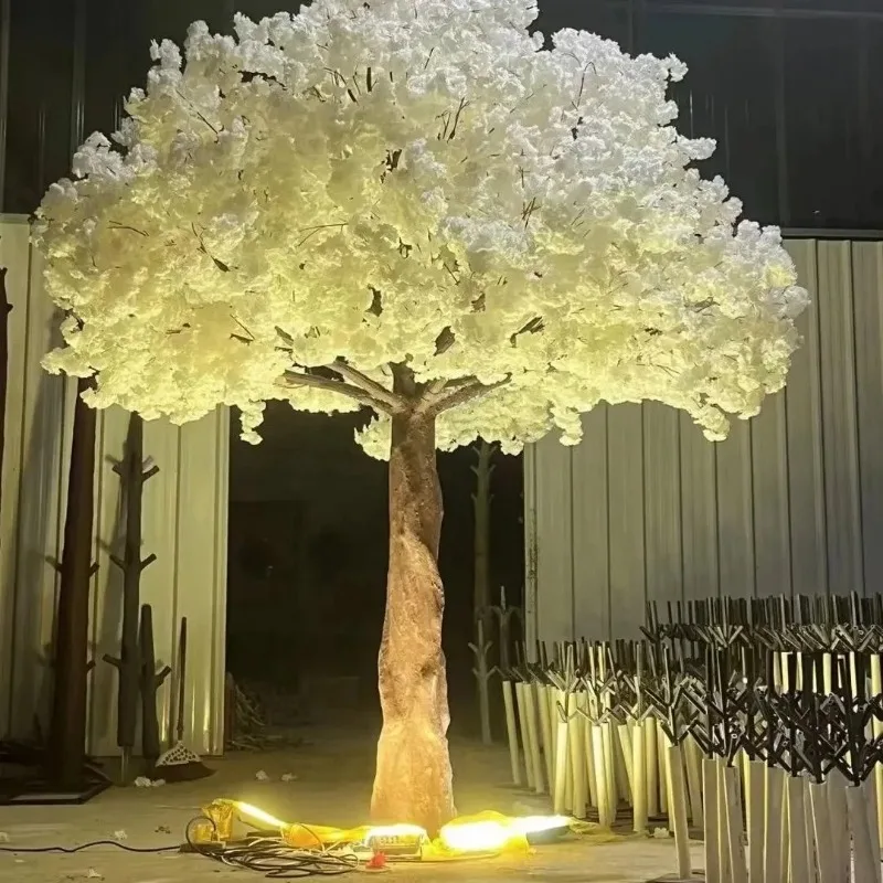 

Artificial Cherry Blossom Tree LED Light Tree for Decoration Inside and Outside Home Patio Wedding Festival Christmas Decor