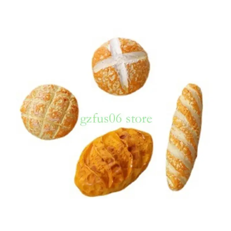 

D5QF Resin Craft Bakery Items For Dollhouses Enthusiasts And Mini Scene Builders