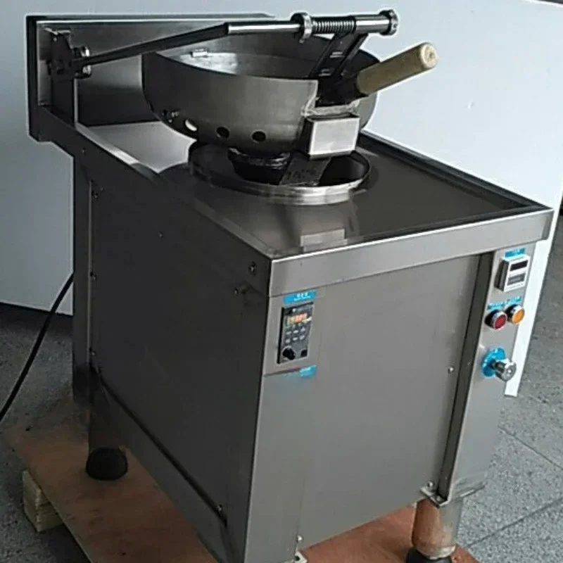 Gas heating automatic cooking machine