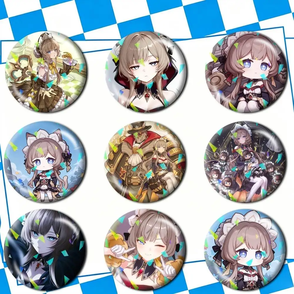 

Marionette Sandrone Genshin Brooches Badge Pins Backpack Hat Accessories Friend Gift Creative Accessories