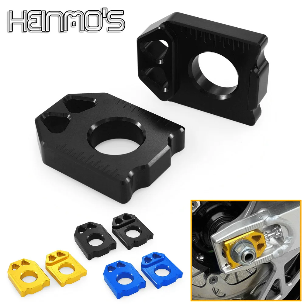 

Motorcycle CNC Rear Chain Adjuster Axle Blocks Tensioner Blocks Cover For SUZUKI DR-Z 400SM DRZ400SM 400S 400E 2005-2024