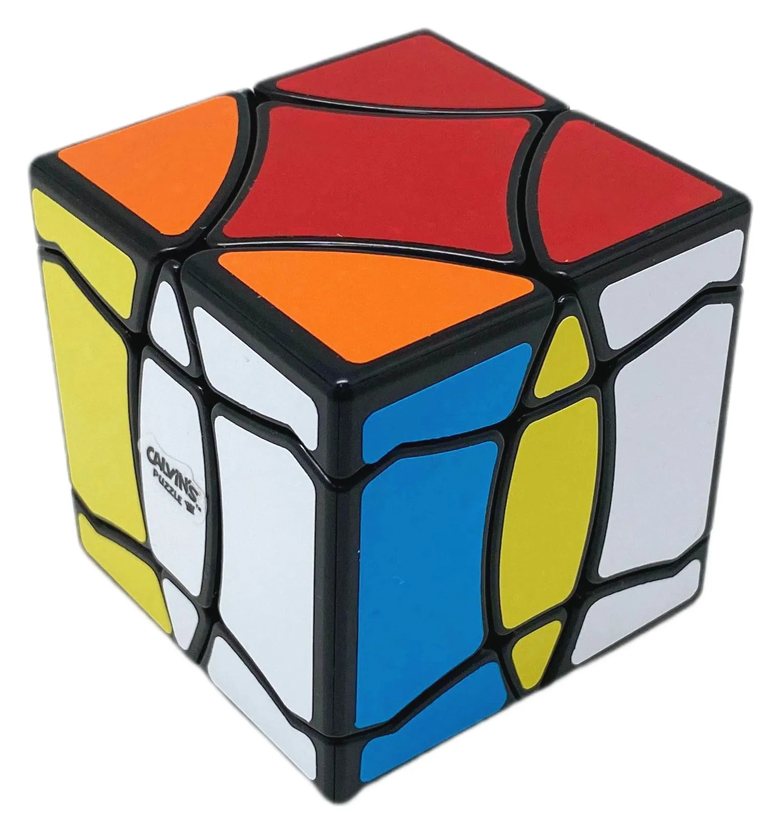 Calvin's Bai-Niao-Chao-Feng Fisher Cube ปริศนาของ Calvin สติกเกอร์ Magic Cube ปริศนาของเล่นเด็กของขวัญ Cubo Magico ปริศนา