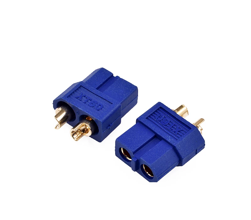 XT60-F/M Vliegtuig Model Connector Lithium Esc Motor Connector 30a Accu Opladen Test Interface Verguld