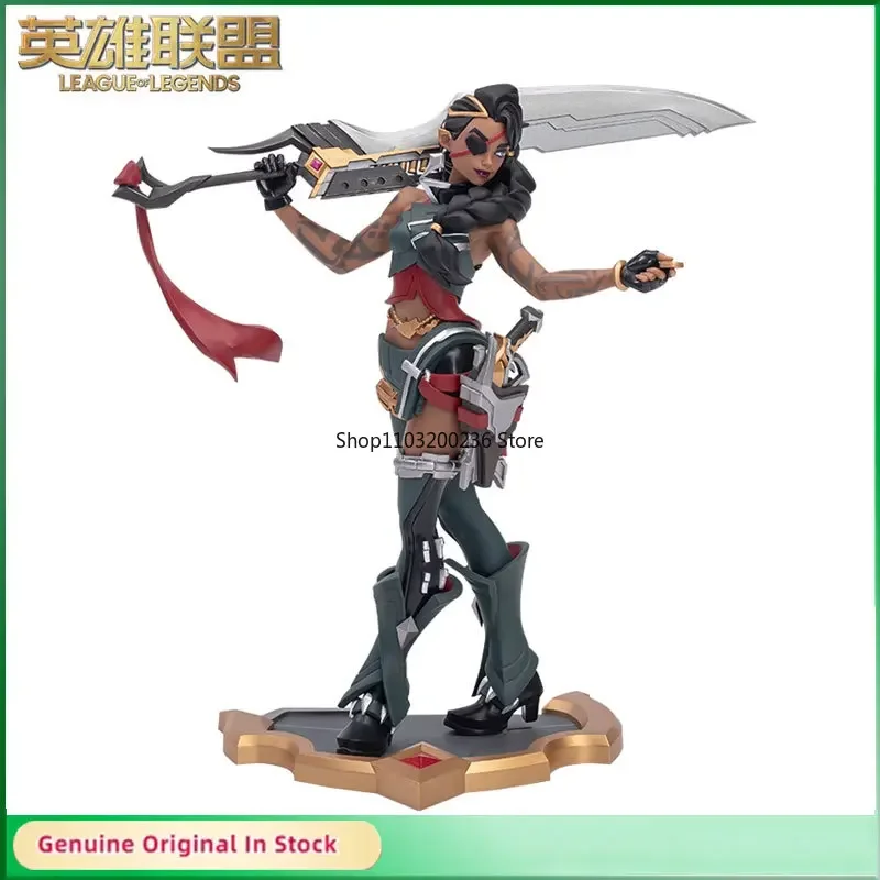 

Original LOL League of Legends Desert Rose Samira Game Dramatist Statues Action Figure Ornaments Model Toys Gifts