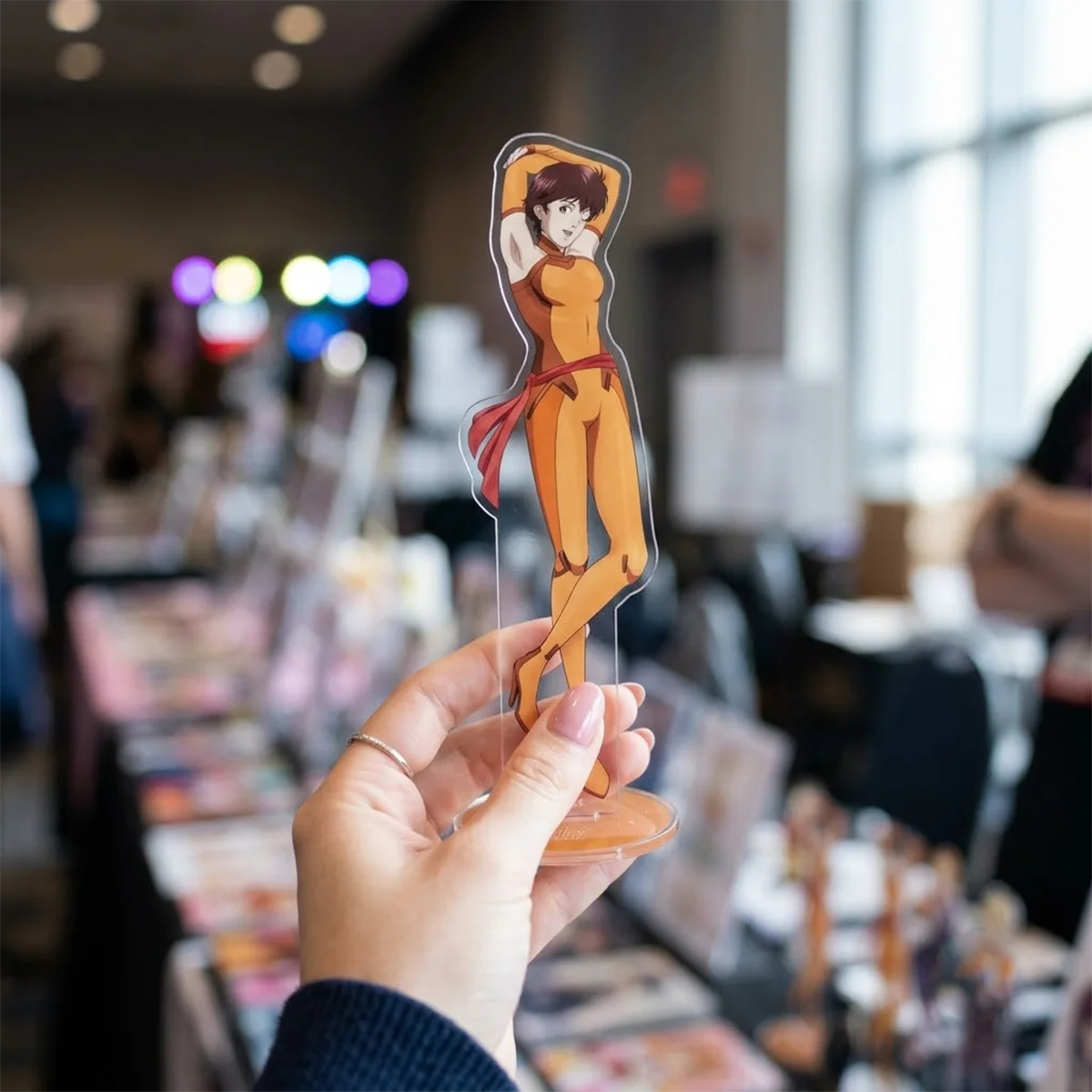 Anime Cat's Eye 15cm Acrylic Stand, Collectible Gift, CE Character, Theme Cafe Decor Xmas Collection Gift keychain