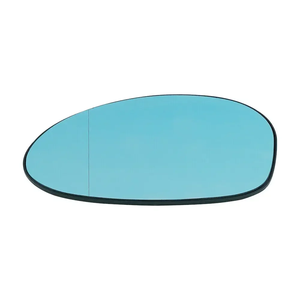 Fit for BMW E46 E90 E92 M3 328i 335iPiar LH RH Blue Tinted Door Mirror Glass Heated 51167145267  51167145268