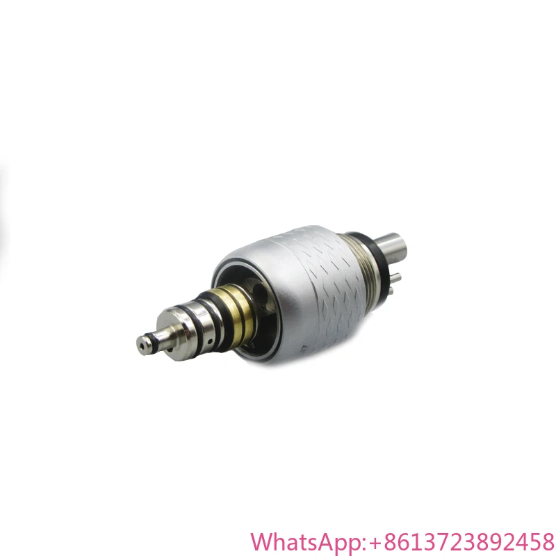 

Dent al Fiber Optic Quick Connector 6-Hole Design for Oral Therapy Equipments And Accessories