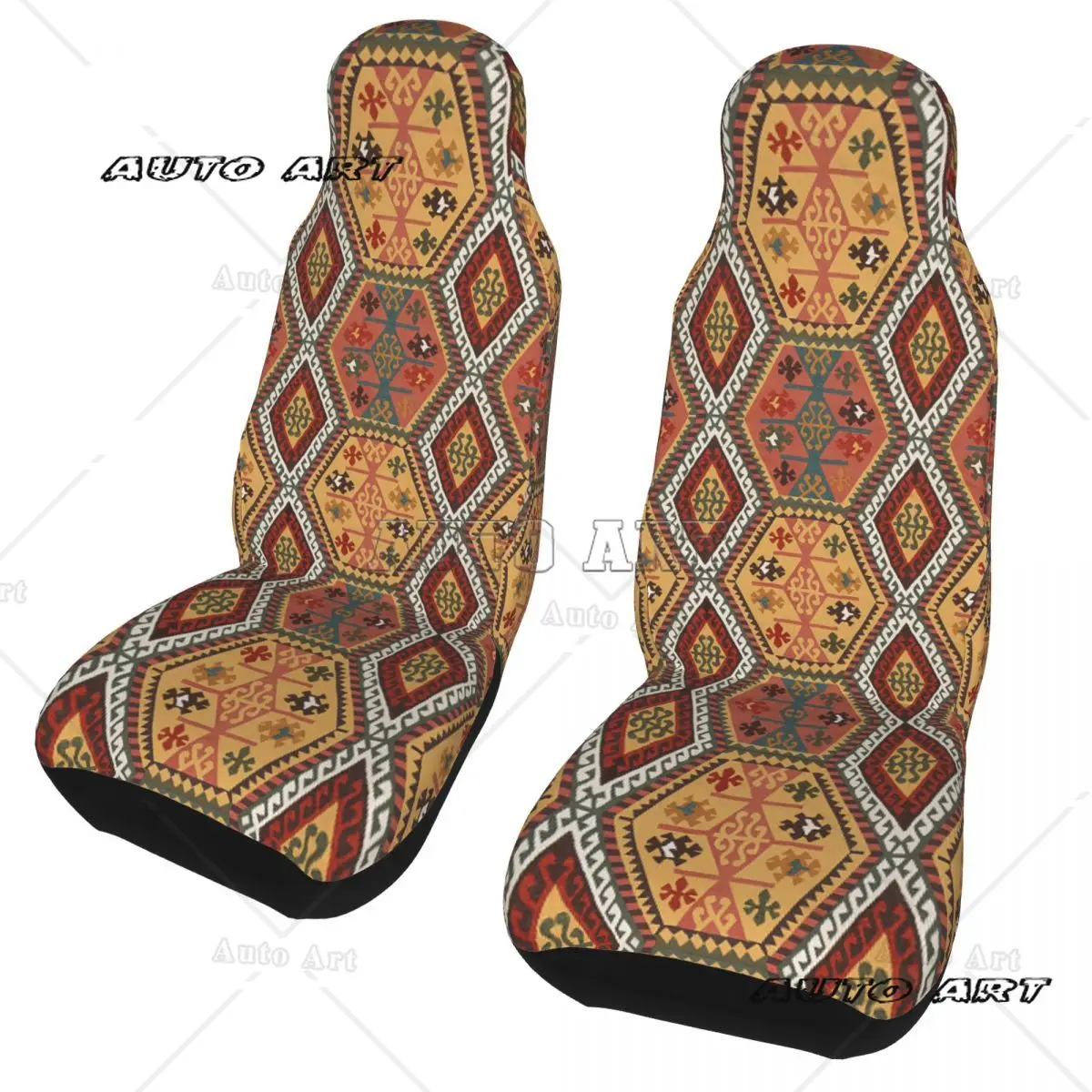 Bohemia Universal Car Seat Cover Waterproof Women Traditional Moroccan Seat Cushion/Cover Polyester Fishing