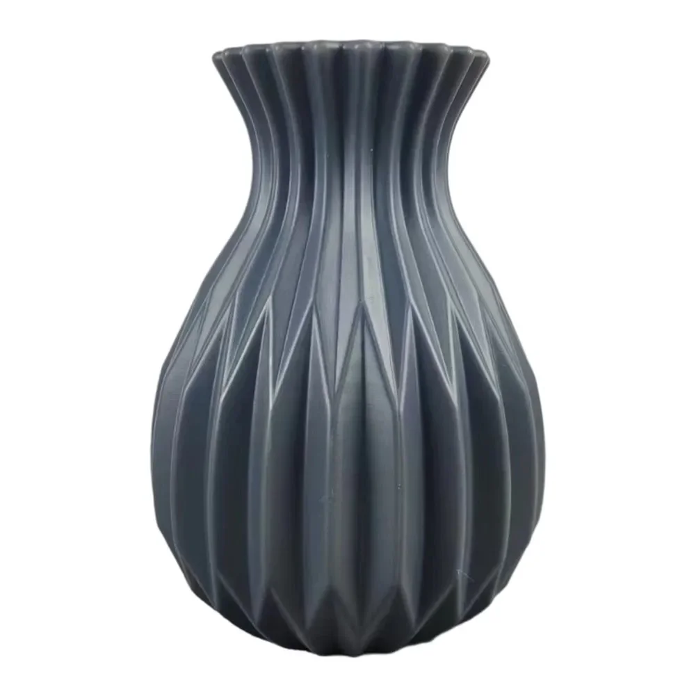 Colorful Mini Unbreakable Plastic Vases Leak Proof With Weighted Base For Desktop And Table Plant Decor Small Size