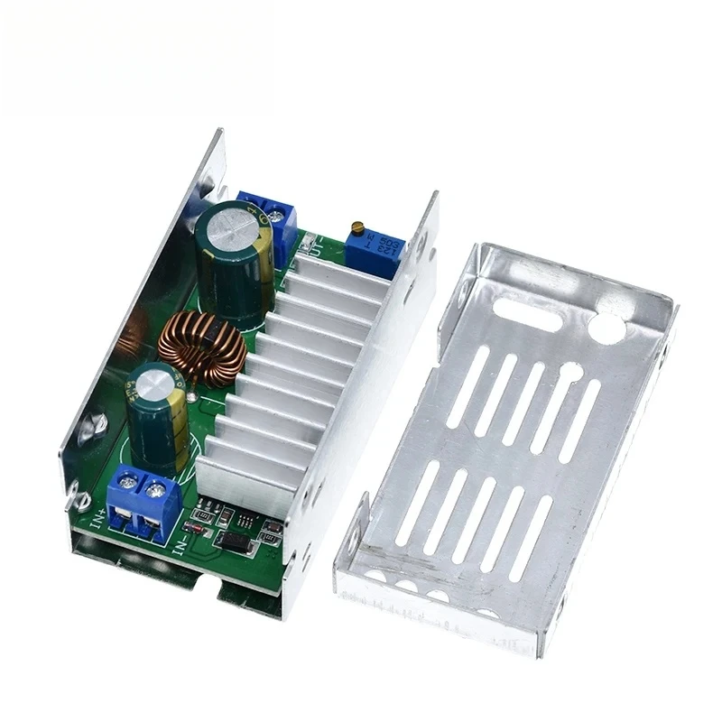 

200W MAX DC-DC Boost Converter 6V-55V 10A Adjustable Step Up Voltage Charger Power Supply Module With Aluminum Shell Case Box