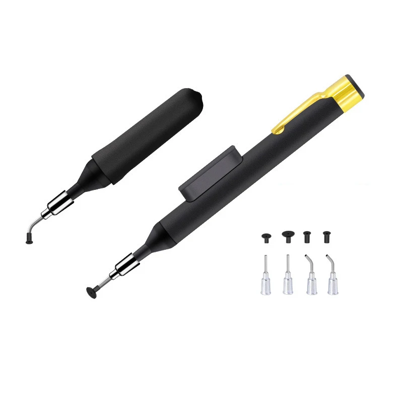 Vacuum suction pen, manual anti-static surface mount component suction device, multiple suction cups, puller, welding tool