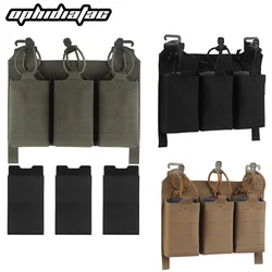 OPHIDIAN V5 PC Triple Magazine Panel Triple 5.56 Magazine Pouch Front Panel Laser Cut Hunting Gear
