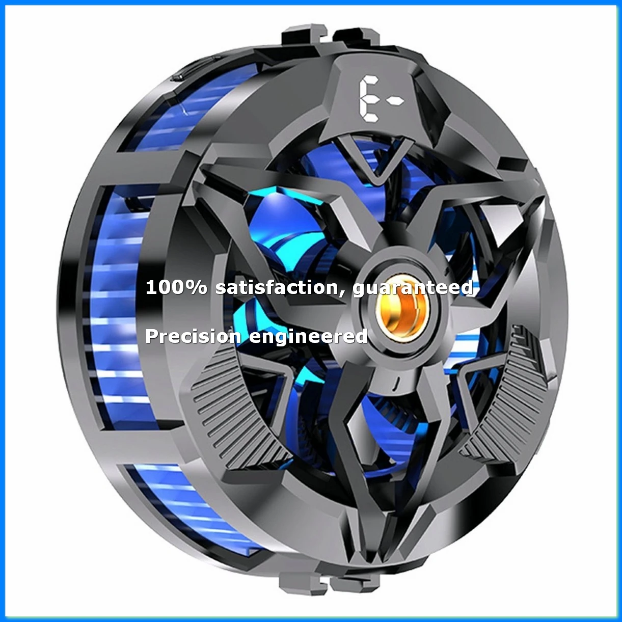 Magnetic Mobile Radiator Phone Cooler Silent Semiconductor Cooling Fan Cooler Magnetic/Back Clip 2-In-1 for Tablet/Phone-A09I