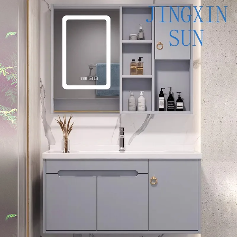 Floating Wall Sink Drawer Bathroom Furniture Vanity Cabinet