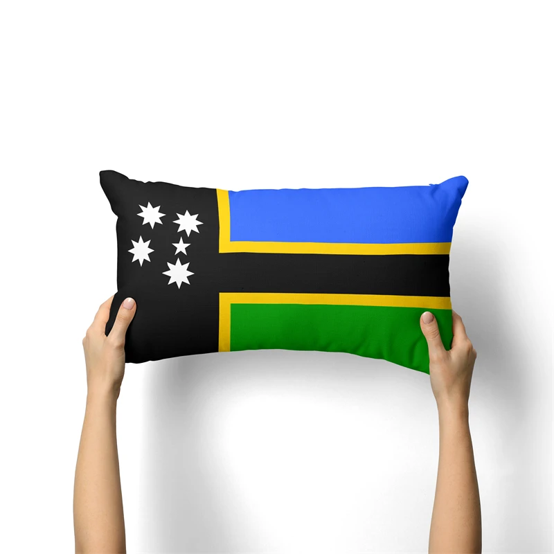 Gaslight Gatekeep GirlbossKiss Australian South Sea Islanders Rectangular Throw Pillow Covers Cushion Cases Pillowcases