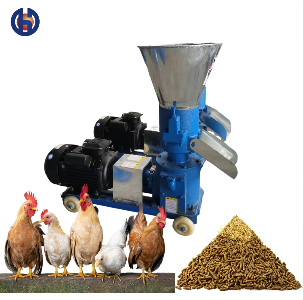 

HY pellet cow feed making machine animal feed pellet production line animal feed pellet make machine mkl229