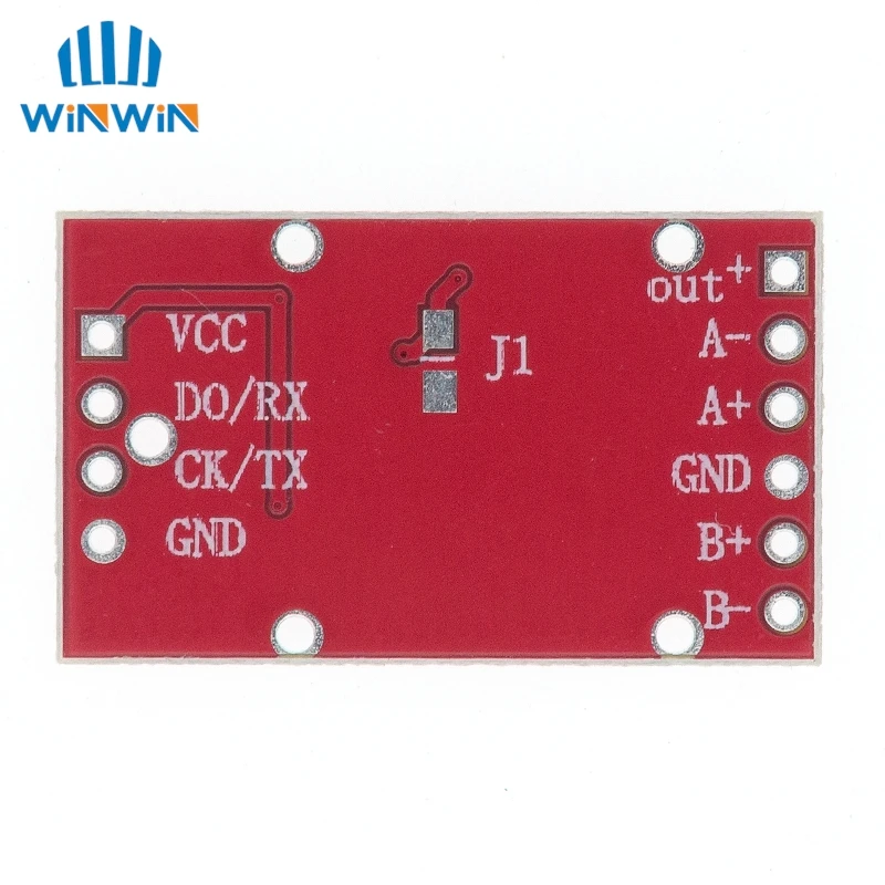 HX711 Dual-channel 24-bit A/D Conversion Weighing Sensor Module with Metal Shied