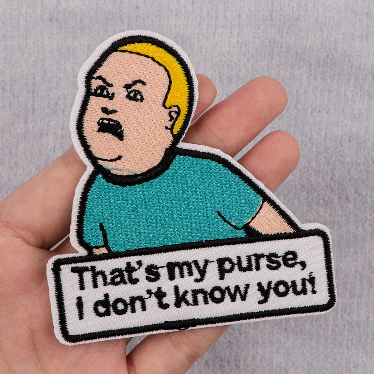 Patch bordir untuk pakaian perbaikan besi Fashion bordir DIY patch pada pakaian Applique stiker