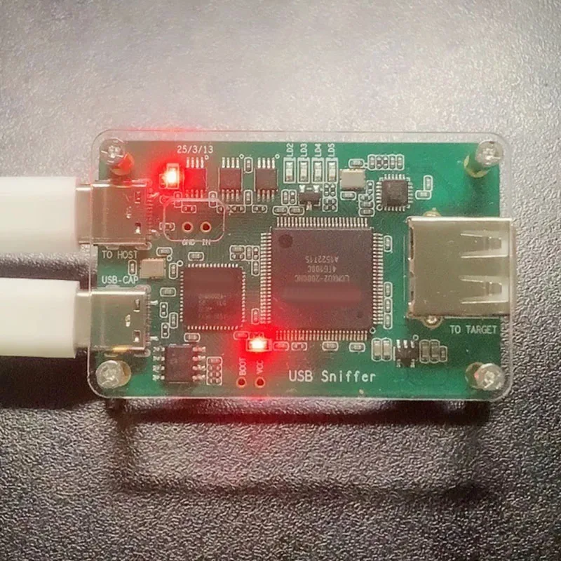 High Speed USB Protocol Sniffer Analyzer Data Capture Debugger Compatible With Wireshark