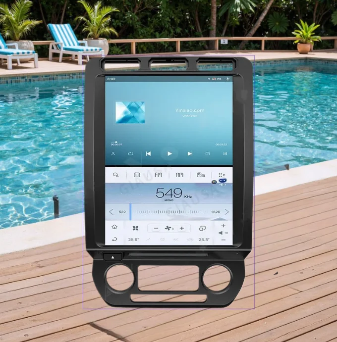 

For Ford F150 2015-2021 Vertical Screen Android Auto Car GPS Navigation Radio Multimedia Player Carplay DSP Head Unit
