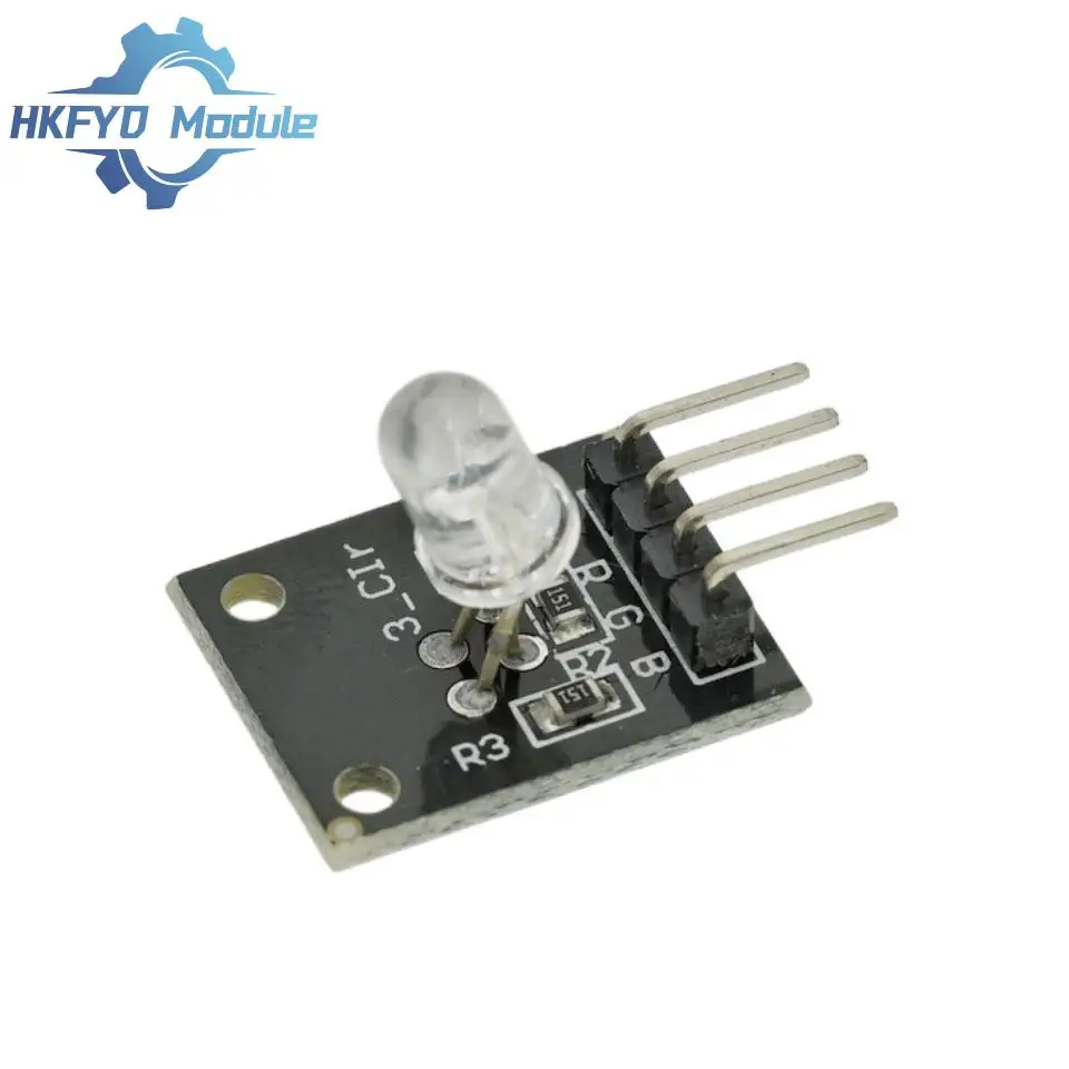 1-100 pièces électronique intelligente 4Pin Module rvb KY-016 trois couleurs 3 couleurs Module de capteur LED rvb pour Arduino bricolage Kit de démarrage