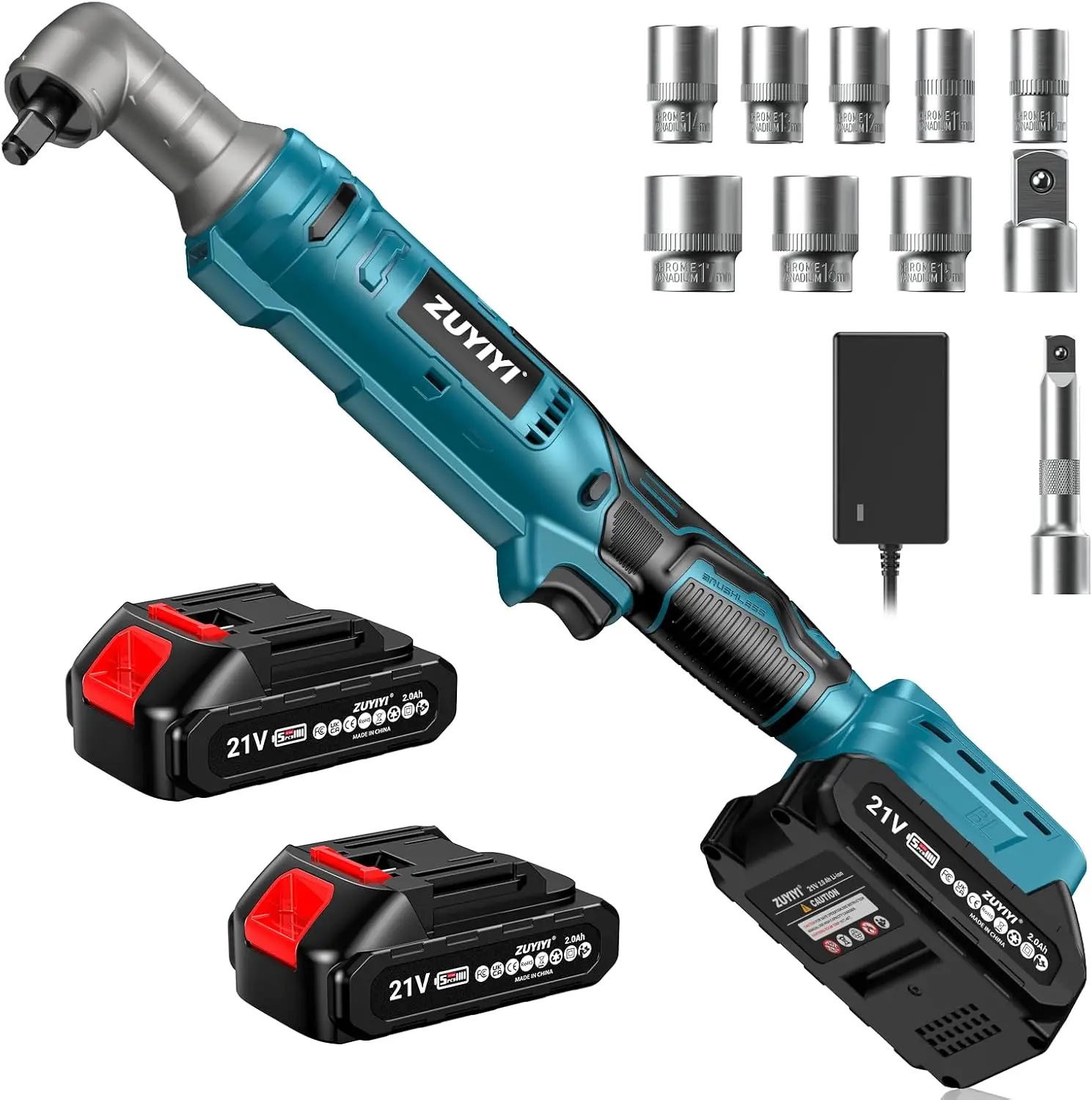 133Ft-Lbs Cordless Ratchet Wrench 3/8