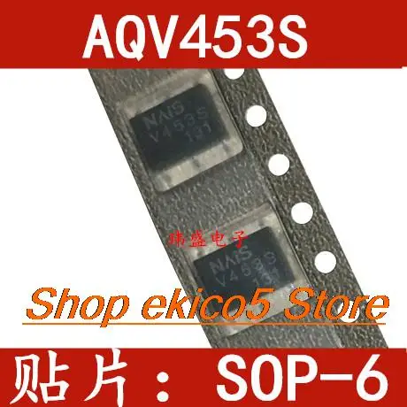

5 шт., Оригинальные запасные части AQV453SX AQV453S SOP-6