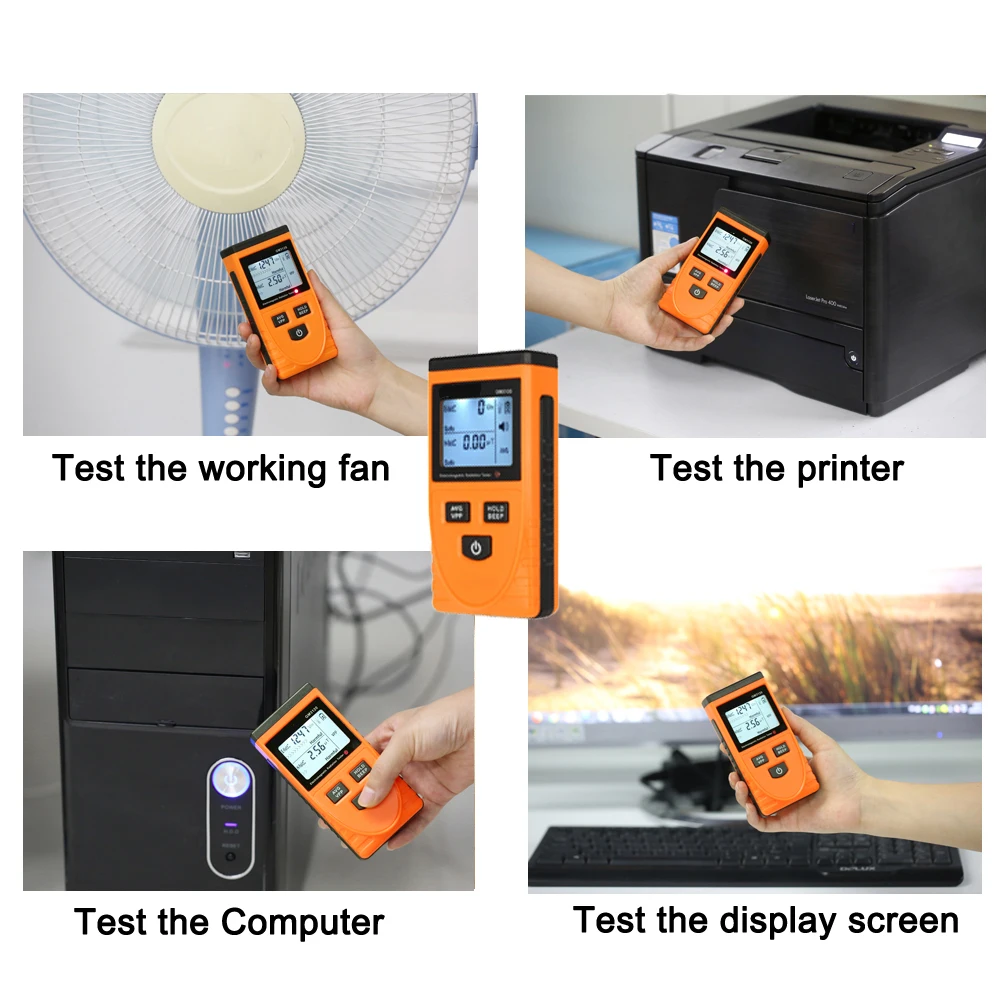 GM3120 Electromagnetic Radiation Detector Meter Dosimeter Tester Counter for electric field radiation magnetic field emission