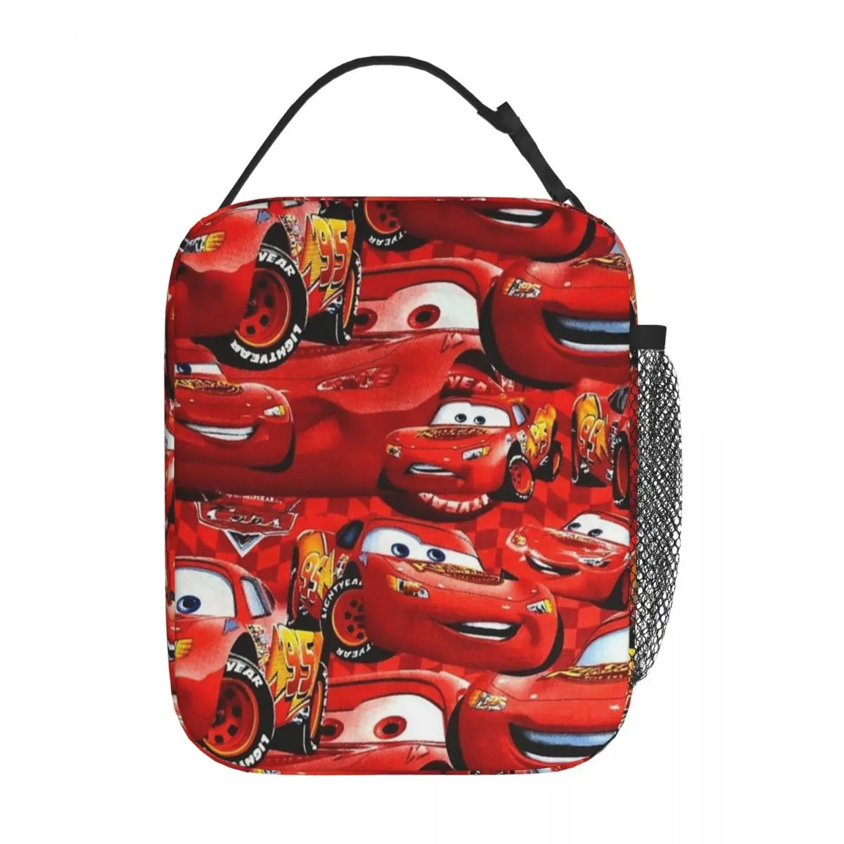 Lightning Mcqueen Cars Galaxy Insulated Lunch Bags Large Lunch Container Thermal Bag Lunch Box Tote School Picnic Food Bag