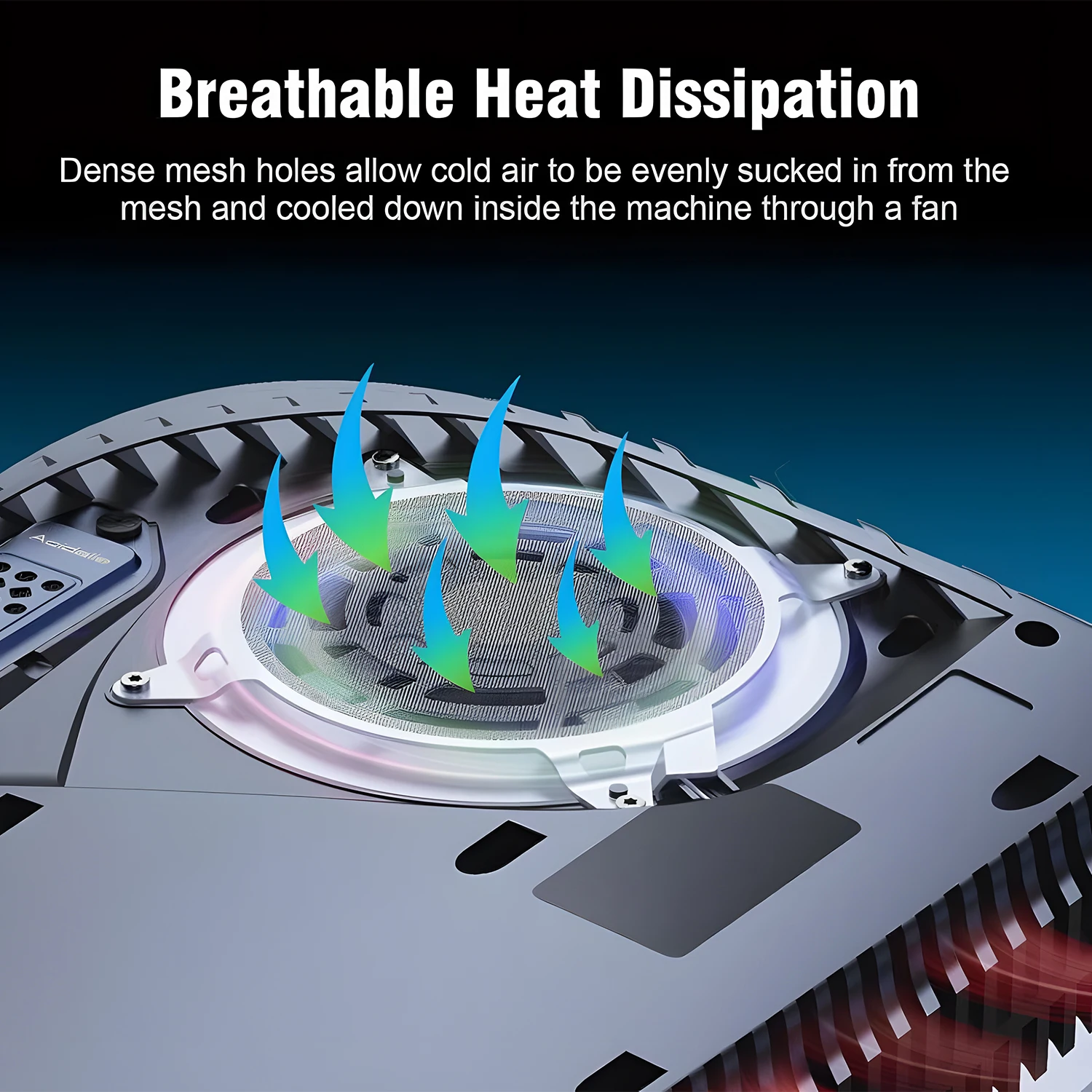 For PS5/PS5 Slim/PS5 Pro Game Console Fan Dust Filter Breathable Dustproof Mesh Net For PlayStation 5 Cooling Fan Dust Cover