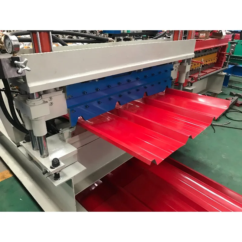 YG Customized Tr 4 Tr 5 South America Peru Columbia Popular Roof Sheet Double Layer Tile Making Roll Forming Machine