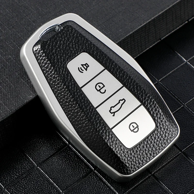 لجيلي كولراي X6 X7 EX7 الهندسة C Emgrand Global Kulrey Hawk GX7 Okavango NL3 SUV GT GC9 حافظة مفاتيح السيارة المفاتيح