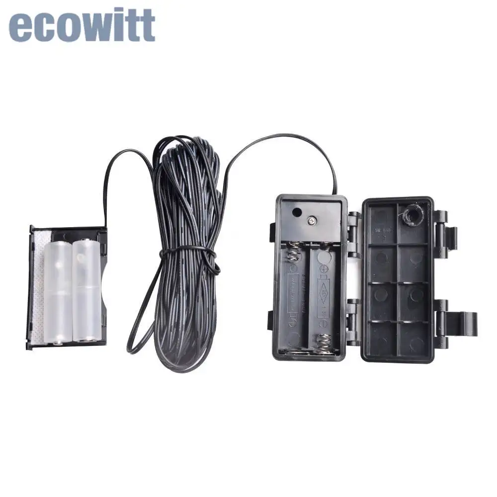 Bateria com Cabo para Ecowitt Ws69 Baterias Não Incluídas 10m