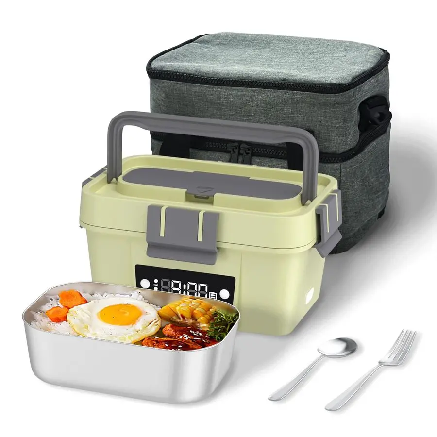 

Ланч-бокс, автоматический подогреватель еды на чашке 6,75, 212F, перезаряжаемый портативный контейнер для еды с подогревом для офиса, путешествий, улицы