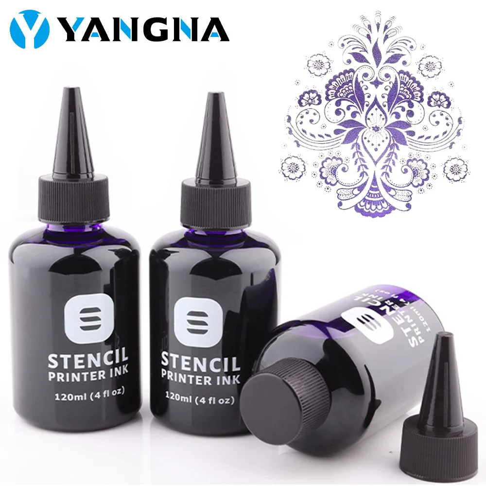 

120ML Tattoo Stencil Print Ink 4/8 oz Transfer Tracing Paper Tattoo Transfer Inkjet Ink for Transfer Machine Tattoo Accessories