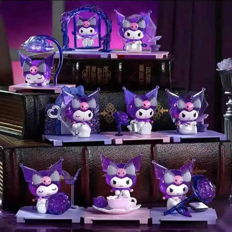 

В наличии слепая коробка Kuroomi Dream Rose Garden Series фигурки модные настольные украшения и куклы для девочек подарки на день рождения