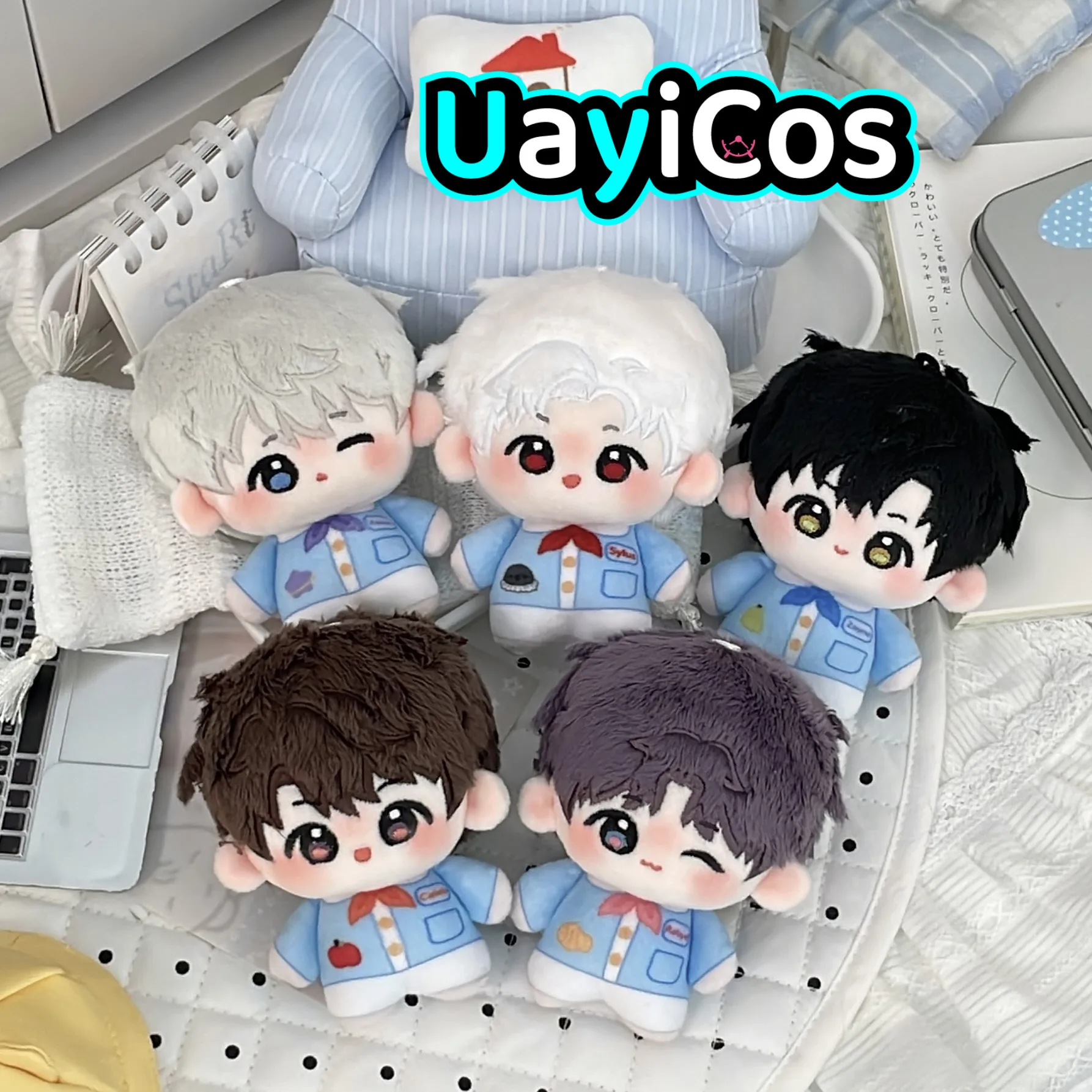 

Оригинальный 10 см Love and Deepspace Sylus Rafayel Zayne Caleb Xavier, мягкие плюшевые куклы, одежда, аниме-игра, брелок, сумка, игрушка для детей