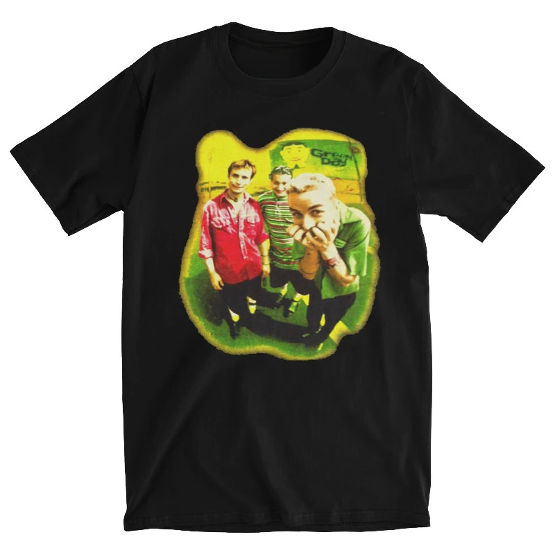2026 Art Green Day Rock Band T-Shirt Baumwolle Grafik-T-Shirt Herren Damen Sommer Streetwear – Detail 6