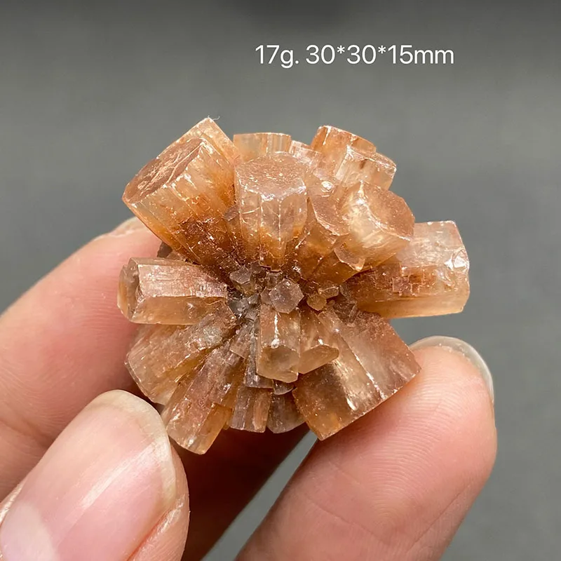 

100% natural chocolate columnar aragonite mineral specimen healing crystal gem collection