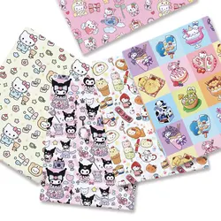 Hello Kitty 140x50CM Cartoon Polyester cotton fabric Patchwork Tissue Kid Home Textile Sewing Doll Dress Curtain cotton Fabric