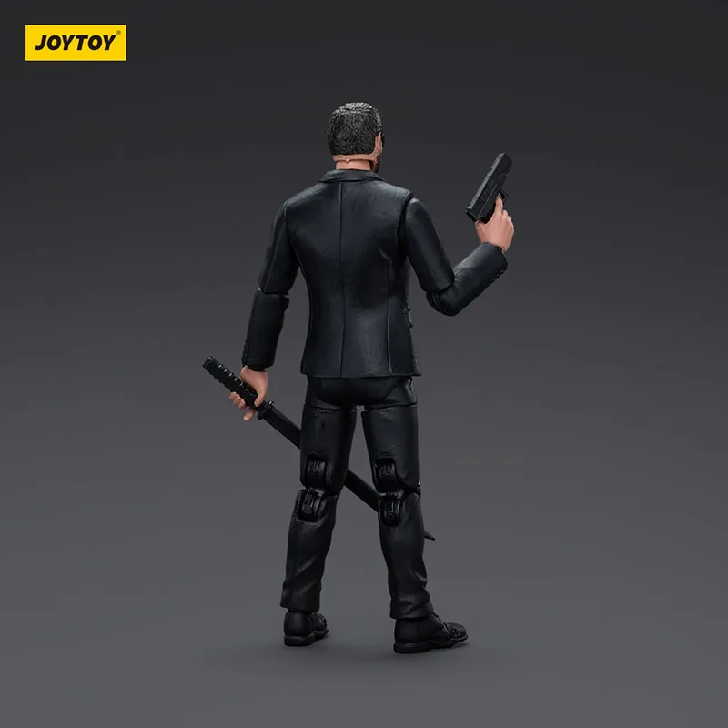 JOYTOY 1/18 Army Builder Promotion Pack Figure 16 Action Figure Mini Black Suit Soldier Figurine Model Toy for Collection