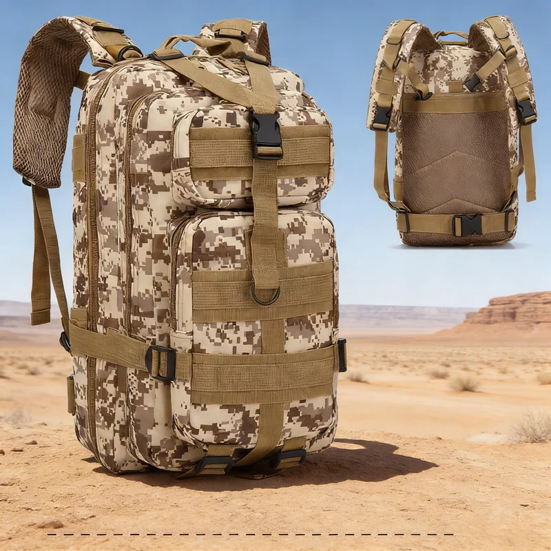 

1000D 30L Military Tactical Assault Backpack Army Waterproof Bug Outdoors Bag Large For Outdoor Hiking Camping Hunting Rucksacks