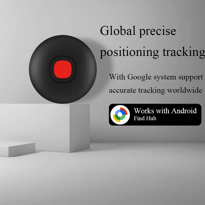 Anti-verlies apparaat Waterdichte tracker voor Android-telefoons Werken met Google Find Hub App Key Finder Ouderen sleutels Smart Tag