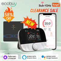 Tuya Smart Home Wifi Heating Thermostat Wireless Wifi Thermostat For Gas Boiler Smart Life Temperature Controller Alexa Google